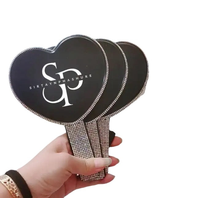 Heart Shaped Make Up Mirror