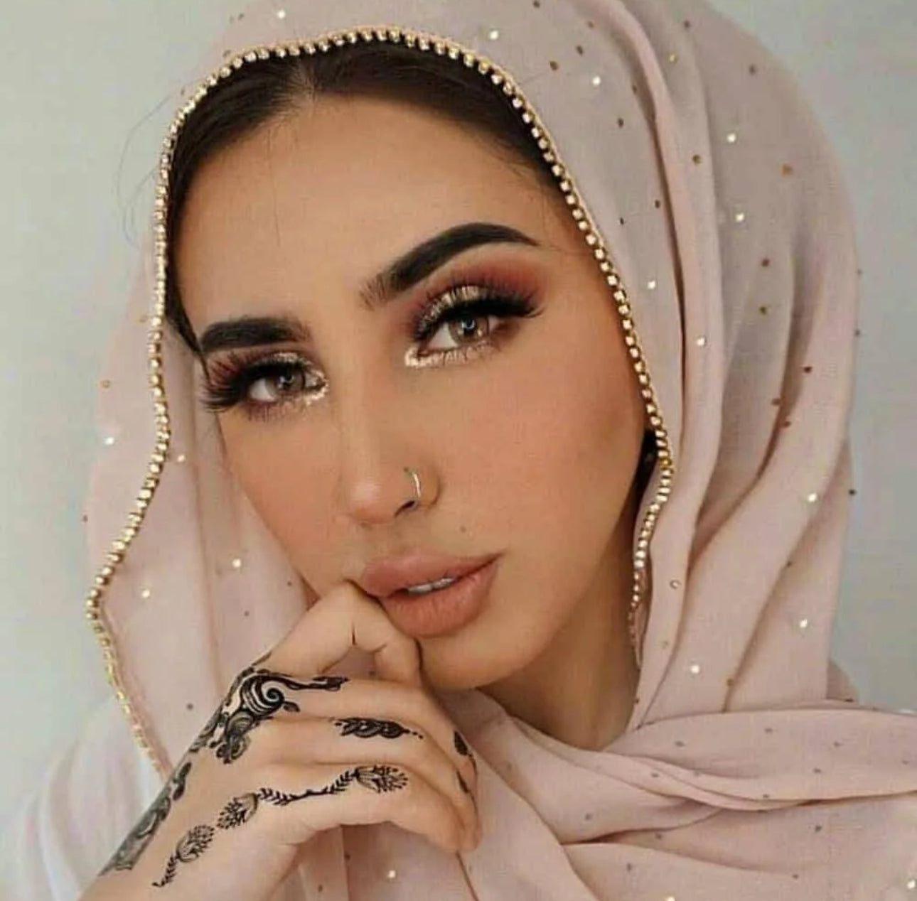 Rhinestone Hijab