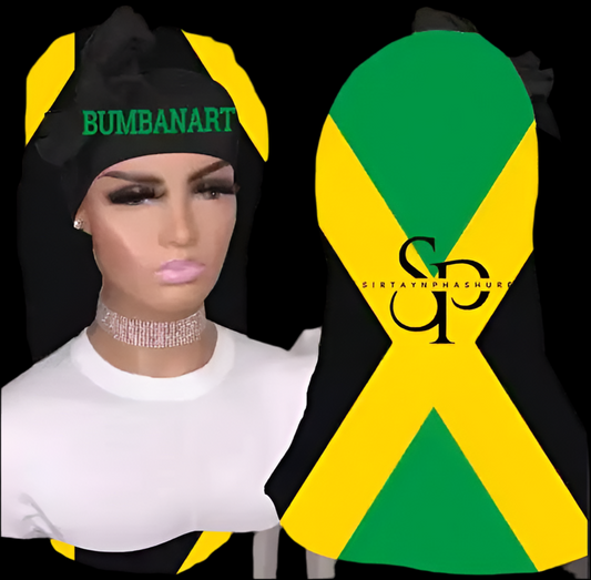 ‘BUMBANART’ Jamaican Themed Bonnét