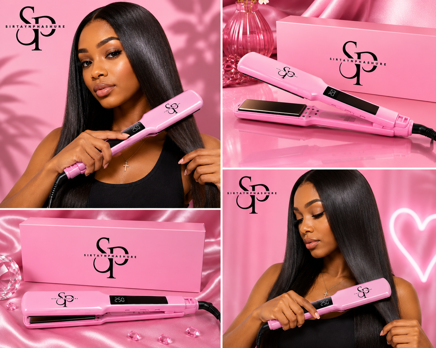 Professional Titanium Straighteners 250°C/480F