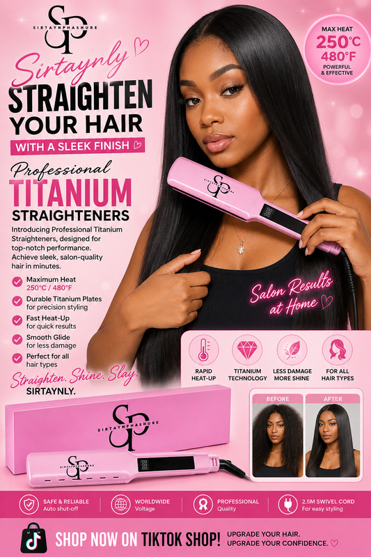 Professional Titanium Straighteners 250°C/480F