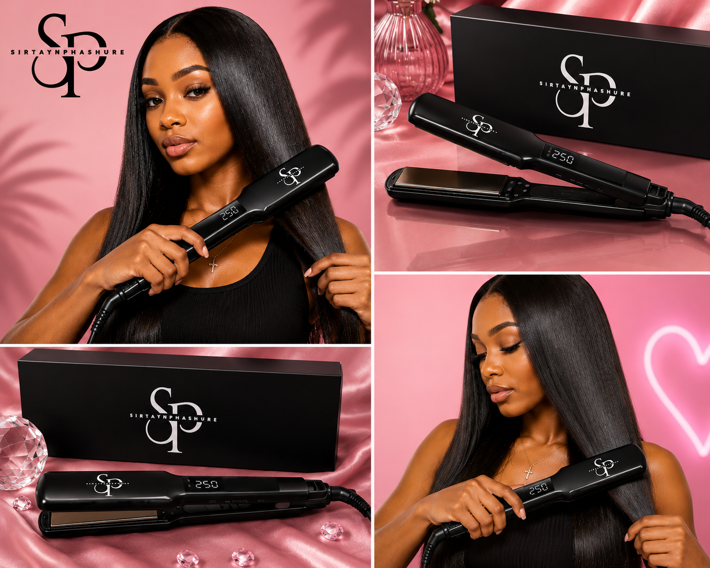 Professional Titanium Straighteners 250°C/480F
